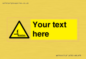 Custom Warning shallow water